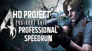 Resident Evil 4 HD Project Speedrun New Game Professional