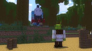 Thomas meets Shrek in Minecraft Animation!