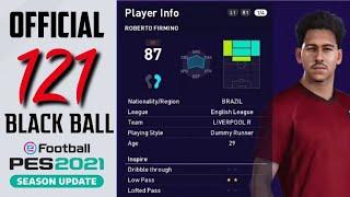 PES 2021 EVERY POSTION ALL BLACK BALL PLAYER RATINGS  | FT. UPGRADED FACES,PLAYING STYLE, etc...