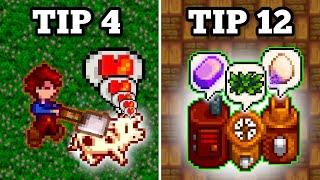 12 FORBIDDEN Stardew Valley Tips and Tricks