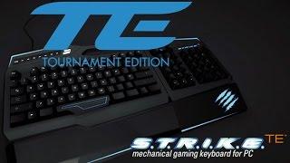 Mad Catz S.T.R.I.K.E.TE Tournament Edition Mechanical Gaming Keyboard for PC