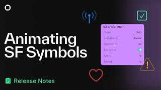Animating SF Symbols