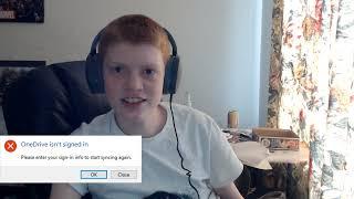 OneDrive isn't signed in (Playthrough)