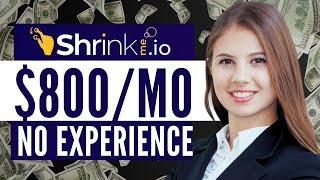 How to Make Money Online with ShrinkMe.io (Make Money Online Tutorial)