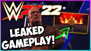 WWE 2K22 LEAKED GAMEPLAY! (NEW Gameplay Trailer Reacts)