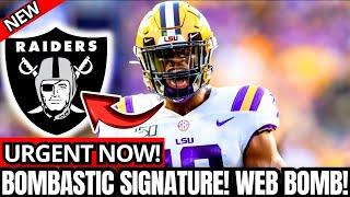 RAIDERS SIGNING CONTRACT AFTER PANTHERS RELEASE? FINAL ADDITION!  LAS VEGAS RAIDERS NEWS TODAY!!!