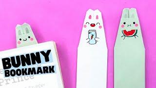 How to make origami BUNNY BOOKMARK [bookmark ideas]