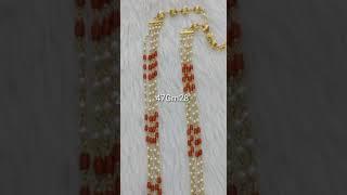 92.5 silver #pearls n #coral #beads #chain