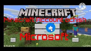 Minecraft uchun Microsoft account ochish Minecraft account ochish Minecraft 