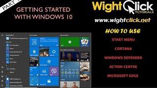 Getting started with Windows 10 part 1