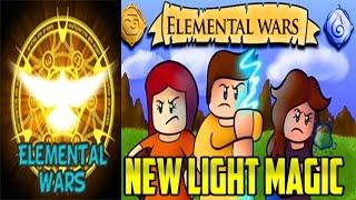 Roblox | New Light Magic | Elemental Wars #4 | iBeMaine