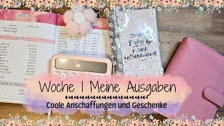 Woche 1 November Mega coole Anschaffungen - Meine echten Ausgaben Geld Sparen