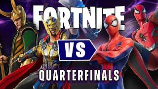 Thor & Loki vs Spider-Men in Fortnite | Quarterfinals - Game 3