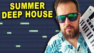 How To Make Summer Deep House Banger - FL Studio 21 Tutorial