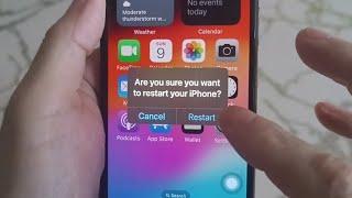 Restart iphone 11 without buttons | How to restart iphone 11 without power button