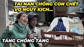 Tang thương…gia đình 3 người gặp tai nạn nghiêm trọng, người chồng và con đã mất, người vợ nguy kịch