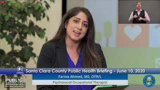 County of Santa Clara Public Health: Summer Activities for Children - June 10, 2020