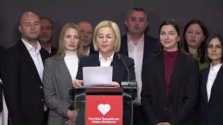 Irina Vlah despre deciziile Congresului de Constituire al Partidului Republican „Inima Moldovei”