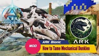 【ARK】ASA Island編#75「MOD : メカニカルダンクルオステウス」ARK Bionic : How to Tame Mechanical Dunkleosteus
