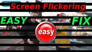 Stop Screen Flickering NOW! Simple Troubleshooting