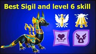 Best Sigil and level 6 skill Anubis Dragon-Dragon Mania Legends | Level 6 Anubis and Diva event