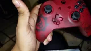 Gears of War 4 Crimson Omen Limited Edition Controller - Unboxing