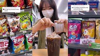 The Best Korean CVS Mukbang Tiktok Compilation @annainseoul || cvsmic tiktok