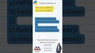 python mcq questions and answers - 4 #python #pythonprogramming #pythonforbeginners