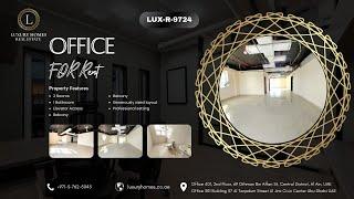 Prime Location Office for Lease in Al Rubainah, Central District | Huge Space | LUX-R-9724