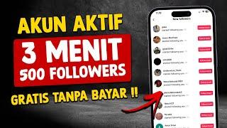 CARA MENAMBAH FOLLOWERS TIKTOK GRATIS - CARA CEPAT MEMPERBANYAK FOLLOWERS TIKTOK GRATIS PERMANEN