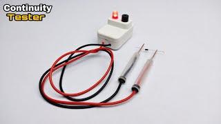 Electronic component tester | How to make Diy continuity tester at home ||