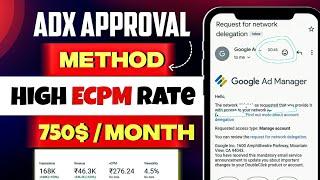 Google Adx Approval | How to get Google Adx Approval | Free google adx approval