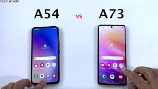 SAMSUNG A54 5G vs A73 5G  - SPEED TEST