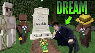 Minecraft, But Dream Destroys Awesomedude In Manhunt!!!