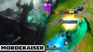 wild rift mordekaiser top 1 mordekaiser Gameplay Rank Sovereign