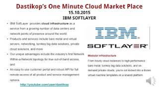 T- 51. Dastikop's One Minute Cloud Market Place- IBM