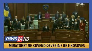 Votohet qeveria e re e Kosovës, Albin Kurti betohet si kryeministër: Sot fillon një epokë e re!