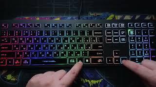 Обзор мембранной клавиатуры A4Tech Fstyler FX60H с RGB подсветкой и низкопрофильными клавишами