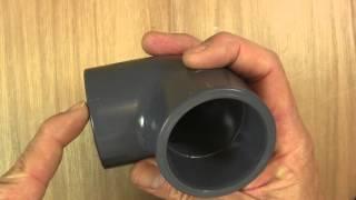 pvc elbow fitting for plastic pipe