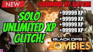 BO6 GLITCH - NEW SOLO UNLIMITED XP GLITCH AFTER PATCH! (EASY SOLO GODMODE GLITCH) BO6 ZOMBIES GLITCH