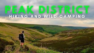 Silent Hiking and Wild camping in the Peak District at Seal Stones