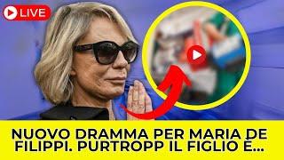  Nuovo dramma per Maria De Filippi, circa 30 minuti fa il figlio...