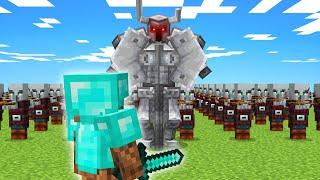 I Fought the LARGEST RAID EVER in Minecraft!