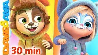 ‍️ Hop a Little, Jump a Little + More Nursery Rhymes & Kids Songs | Dave and Ava ‍️