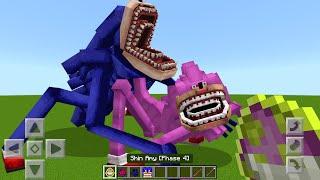 Shin Sonic vs Shin Amy Mod ADDON UPDATE in MINECRAFT PE