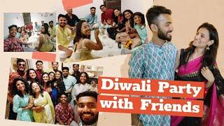 Vlog no 16 | Diwali Party with friends |Nikita Sachin | Hum do