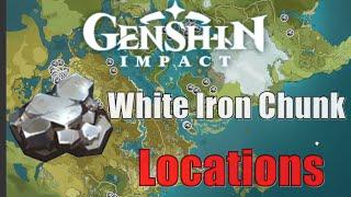 The Best Locations To Farm White Iron Chunk | Genshin Impact Guide