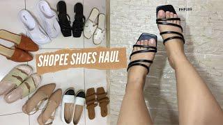 AFFORDABLE SHOPEE SHOES HAUL (nothing above Php300 pesos??) | Philippines