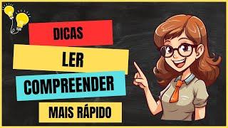 APRENDA A LER E COMPREENDER MAIS RÁPIDO I Português On-line