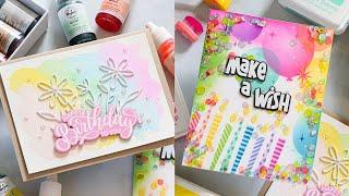 Birthday Cards that SPARKLE! Featuring What's New from Gina K  Designs